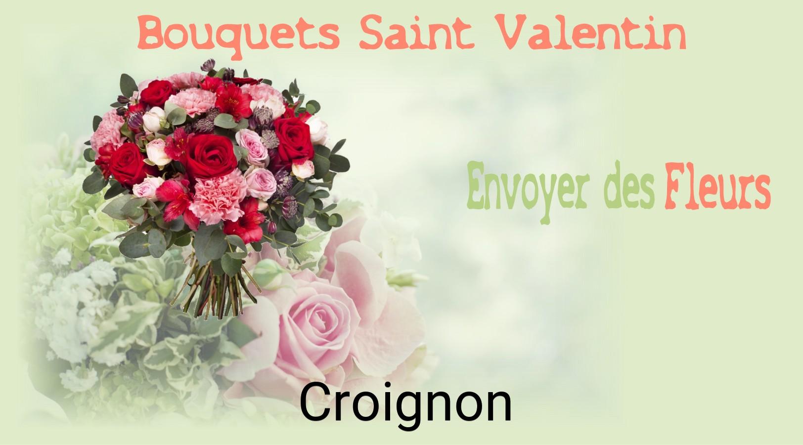 Roses de Saint-Valentin livrées à Croignon
